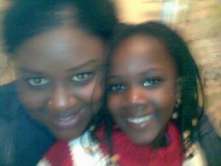 emma et ma cherie bebe fatou 